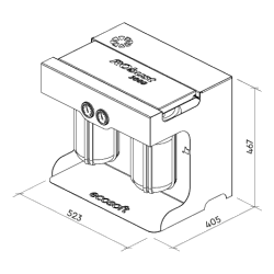 ECOSOFT RObust 3000 Reverse Osmosis