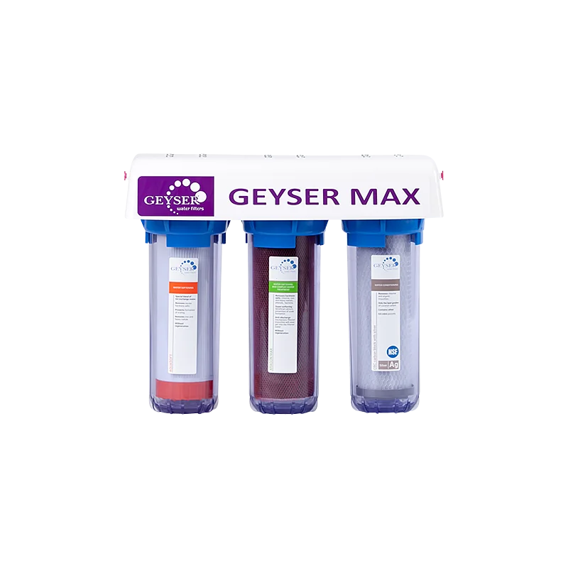 Geyser Max bellow sink